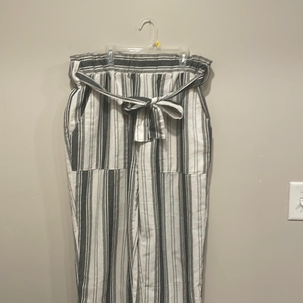 Large linen pants